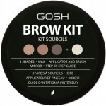 Gosh Brow Kit sada na obočí 001 3,32 g – Sleviste.cz