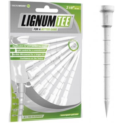 Lignum Tee 82mm 12ks bílá – Zboží Dáma