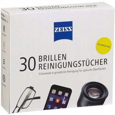 Zeiss Vlhčené utěrky na čištění brýlí 30 ks – Zboží Dáma