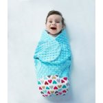 Baby Nellys Zavinovačka Srdíčka minky růžová – Hledejceny.cz
