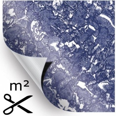 Fólie AVfol Decor Blue Mramor 1,65 m metráž – Zboží Dáma Fólie AVfol Decor Blue Mramor 1,65 m metráž – Zboží Dáma