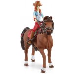 Schleich 42539 Hannah s pohyblivými klouby na koni – Sleviste.cz