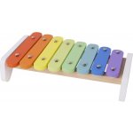 Bino Dřevěný duhový xylofon – Zboží Dáma