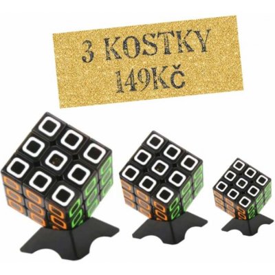 Rubikova kostka 3x3x3 8669 – Zboží Mobilmania