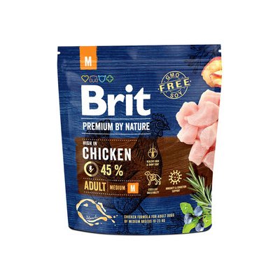 BRIT Premium By Nature Adult Medium M 1 kg