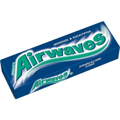 Wrigley's Airwaves Menthol Eucalyptus 30x14g – Hledejceny.cz