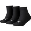 PUMA Kids Quarter Ponožky 3 Pack Black