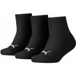 PUMA Kids Quarter Ponožky 3 Pack Black – Zboží Mobilmania