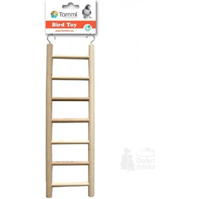 Tommi žebřík dřevěný 7 stupňů 28 cm – Zboží Dáma