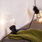 Světelný řetěz LED PARTY 10 žárovek 100LED ProGarden KO-AXC100020 – Hledejceny.cz