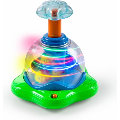 Bright Starts Hračka hudební svítící Press & Glow Spinner – Zboží Mobilmania