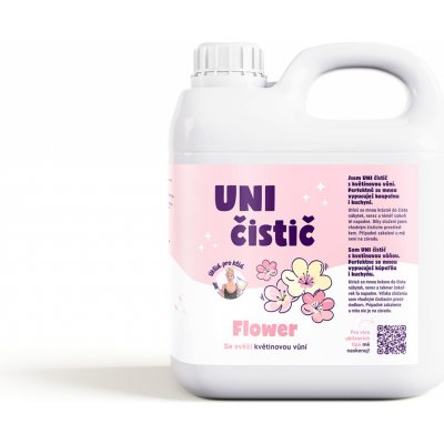 Úklid pro klid UNI čistič s vůní flower 2 l – HobbyKompas.cz