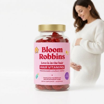 Bloom Robbins Vitamíny na vlasy pro těhotné a kojící maminky 60 gummies – Hledejceny.cz