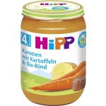 HiPP Bio Menu Mrkev s bramborem a Bio hovězím masem 190 g – Zbozi.Blesk.cz