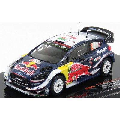 Ixo Wrc-models Ford england Fiesta Red Bull N 2 Rally De Portugal E.evans D.barritt Modrá Červená Žlutá 1:43