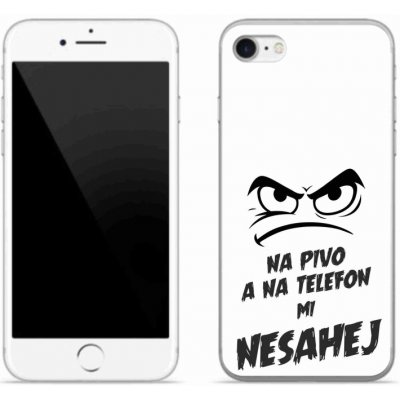 mmCase na iPhone SE (2020) - pivní motiv 2 bílé pozadí – Zboží Mobilmania