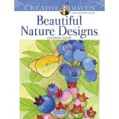 Creative Haven Beautiful Nature Designs Coloring Book – Zbozi.Blesk.cz