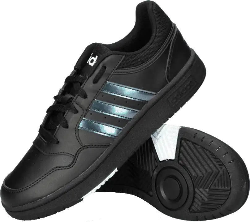 adidas dětská lifestylová obuv Hoops 3.0 černá