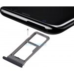 Držák SIM (SIM Tray) a microSD Samsung Galaxy S8 (SM-G950), S8+ (SM-G955) černý (Dual SIM) – Zbozi.Blesk.cz