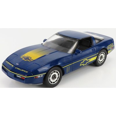 Greenlight Chevrolet Corvette C4 1988 Modrá Žlutá 1:18 – Zbozi.Blesk.cz