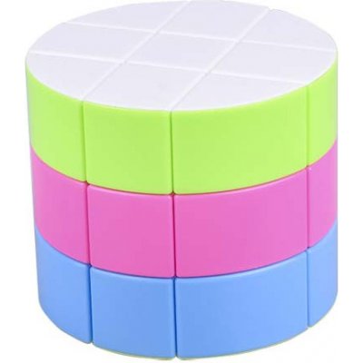 Rubikova kostka Cylinder 3x3x3 Magic Cube 5 Colors