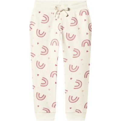 Lupilu Dětské tepláky bílá světle růžová – Zboží Dáma