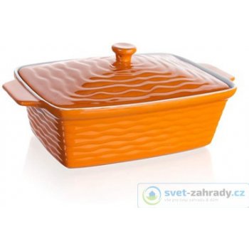 Banquet Zapékací forma obdélníková s víkem 33x21cm Culinaria Orange