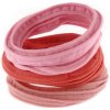 Gumička do vlasů Biju Sada elastických gumiček do vlasů - 3 kusy, růžové barvy 8000818-3