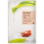 Mizon plátýnková 3D maska s filtrátem z hlemýždího extraktu pro vyhlazení a výživu pleti Joyful Time Essence Mask Snail 23 g – Zboží Mobilmania