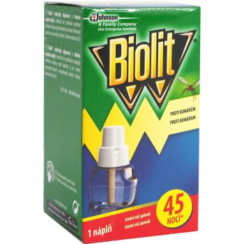 Biolit Náplň do elektrického odpařovače proti komárům 27 ml 45 nocí