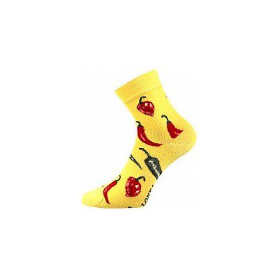 Voxx Fuski Boma DEDOT dámské ponožky chilli žluté – Zboží Mobilmania