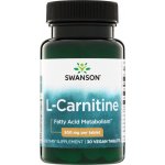 Swanson L-Carnitin 500 mg 30 tablet – Hledejceny.cz
