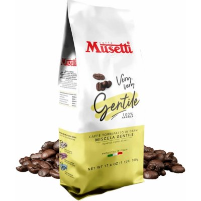 Musetti Gentile zrnková 0,5 kg – Hledejceny.cz