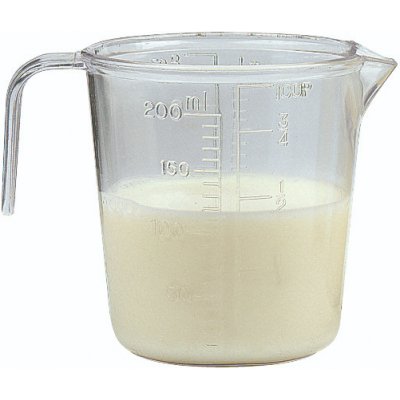 Sibel Odměrka plastová - objem 200 ml 0090021 – Hledejceny.cz