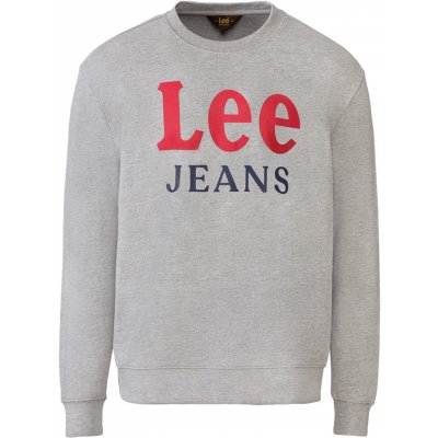 Lee Jeans Crew šedá