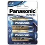 PANASONIC EVOLTA Platinum D 2ks LR20EGE/2BP – Zboží Živě