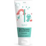 NAIF Dětský šampon a kondicionér 2v1 pro snadné rozčesávání přírodní 200 ml – Zboží Dáma NAIF Dětský šampon a kondicionér 2v1 pro snadné rozčesávání přírodní 200 ml – Zboží Dáma