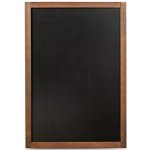 A-Z Reklama CZ Nástěnná dřevěná popisovatelná tabule tmavě hnědý lak 47 x 79 cm – Zboží Mobilmania