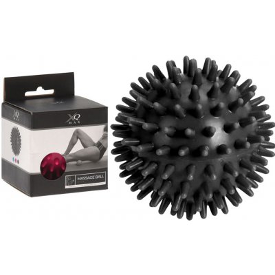 XQ MAX Masážní míček Hedgehog ježek 7cm , černý