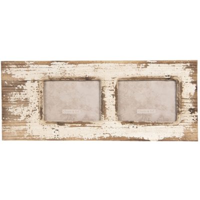 Nástěnný dřevěný vintage fotorámeček – 13x18 cm (2) – Zbozi.Blesk.cz