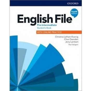 English File Fourth Edition Pre-Intermediate Student´s Book with Student Resource Centre Pack (Czech Edition)