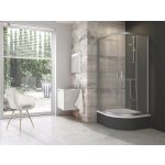 Ravak BLCP4-90 Sabina satin+Transparent 3B270U40Z1 – Zboží Dáma