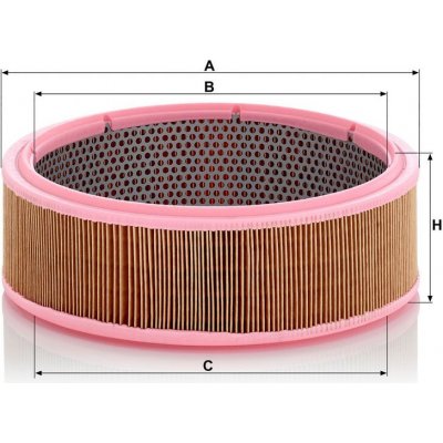 MANN-FILTER Vzduchový filtr MANN C2651 (MF C2651) – Hledejceny.cz