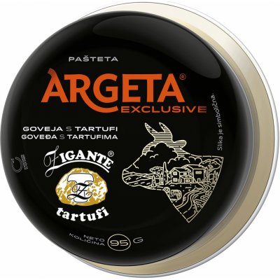 Argeta hovězí paštika s lanýži 95 g – Hledejceny.cz