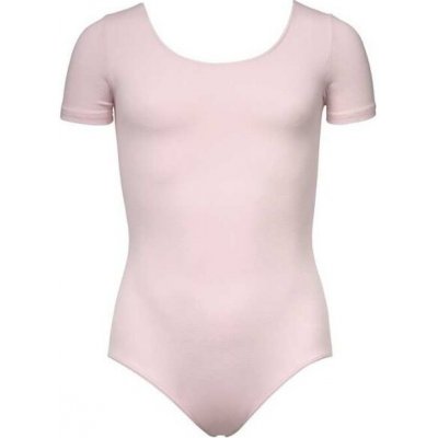 Trikot Papillon leotard short sleeves růžová – Zboží Dáma