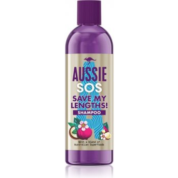 Aussie SOS Save My Lengths! Šampon pro poškozené vlasy 290 ml