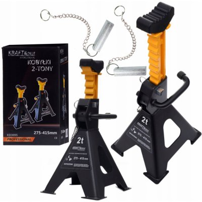 Kraft&Dele Podpěry pod auto 2 t 2 ks KD3095 – Sleviste.cz