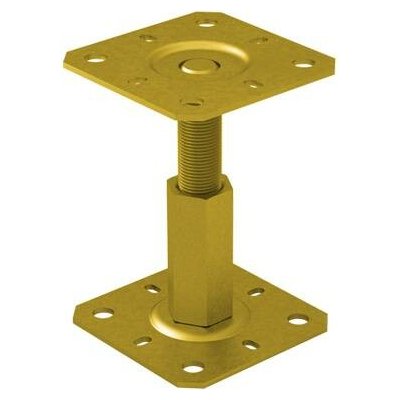 Domax PR 130/130 Patka sloupku KTL 130x130x100-150x3,0 kataforéza – HobbyKompas.cz