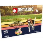 Ontario Adult Dog Chicken with Vegetable 320 g – Sleviste.cz