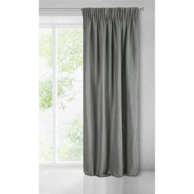 ZÁVĚS AGGIE NA PÁSCE 140X270 CM TMAVĚ ŠEDÝ – Hledejceny.cz